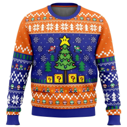 Pull Christmas Mario retro