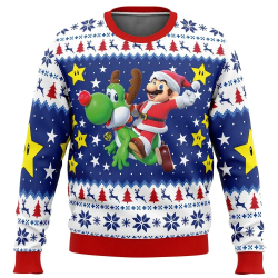 Pull Christmas Mario retro