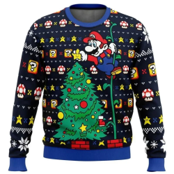 Pull Christmas Mario retro
