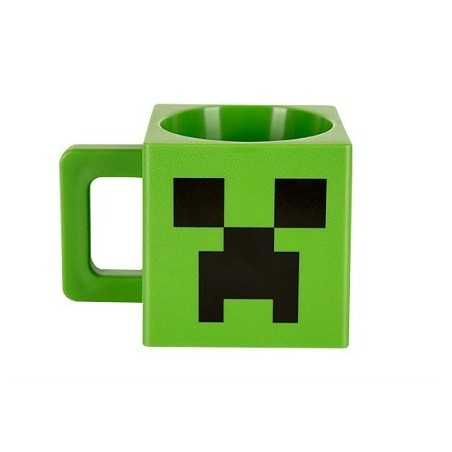 Minecraft Plastic Creeper Face Mug