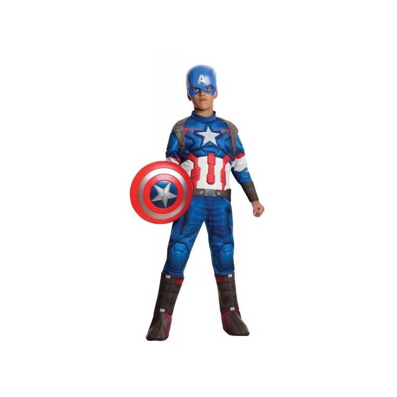 Costume Captain América Avengers deluxe enfant