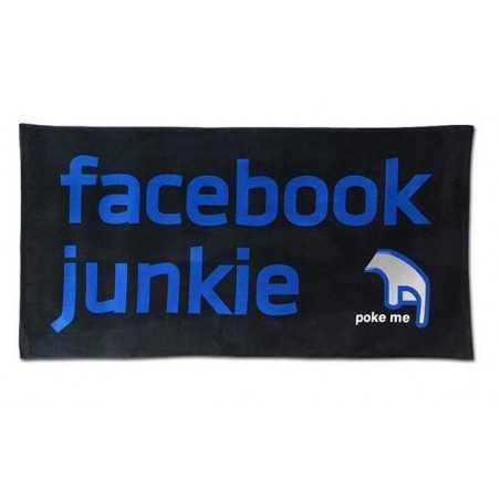 Serviette Facebook junkie