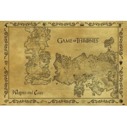 Carte antique game of thrones