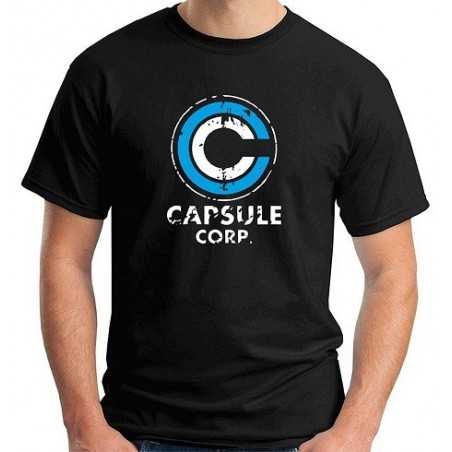 T-shirt Capsule Corp Dragon ball Z - boutique geek - Cadeau Geek