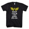 T-Shirt Keep calm and save Zelda 