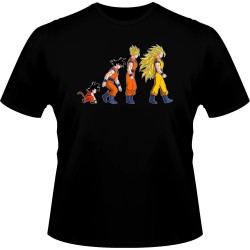 T-shirt Dragon Ball Théorie de l'évolution
