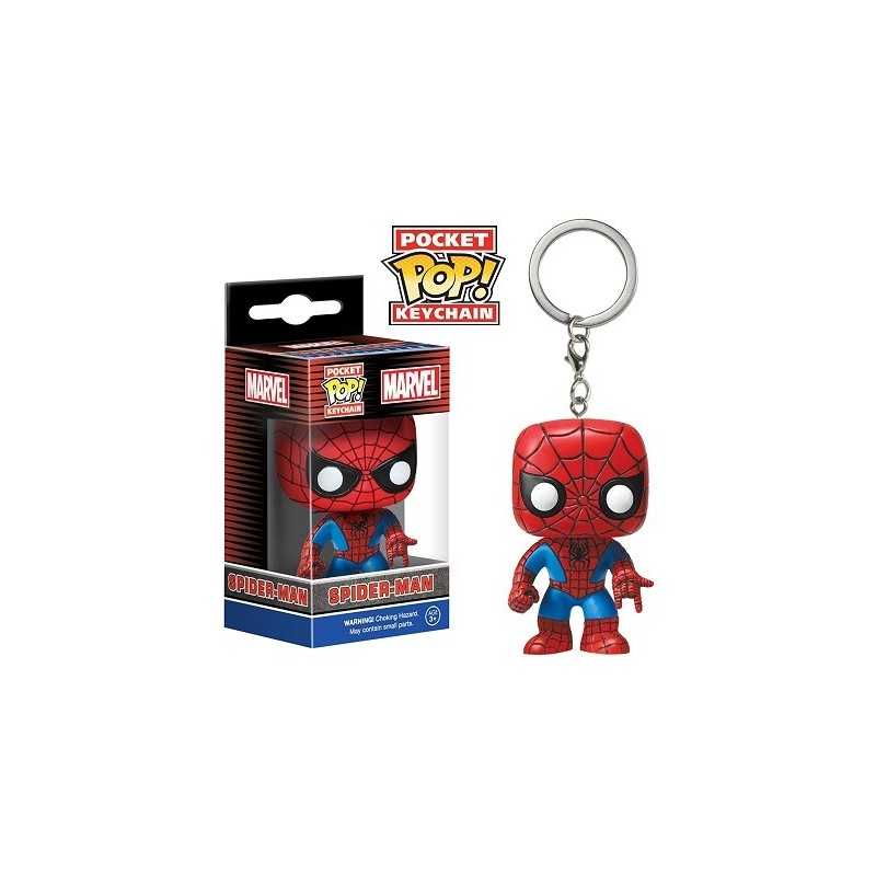 Porte-clés Captain Spiderman Avengers l'ère d'Ultron Pop vinyl