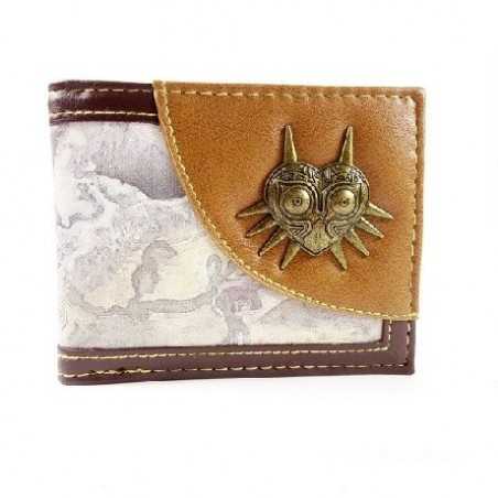 Portefeuille Zelda Majora`s Mask marron 