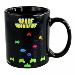 Mug Space Invaders thermoreactif