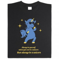 T-shirt Be a unicorn