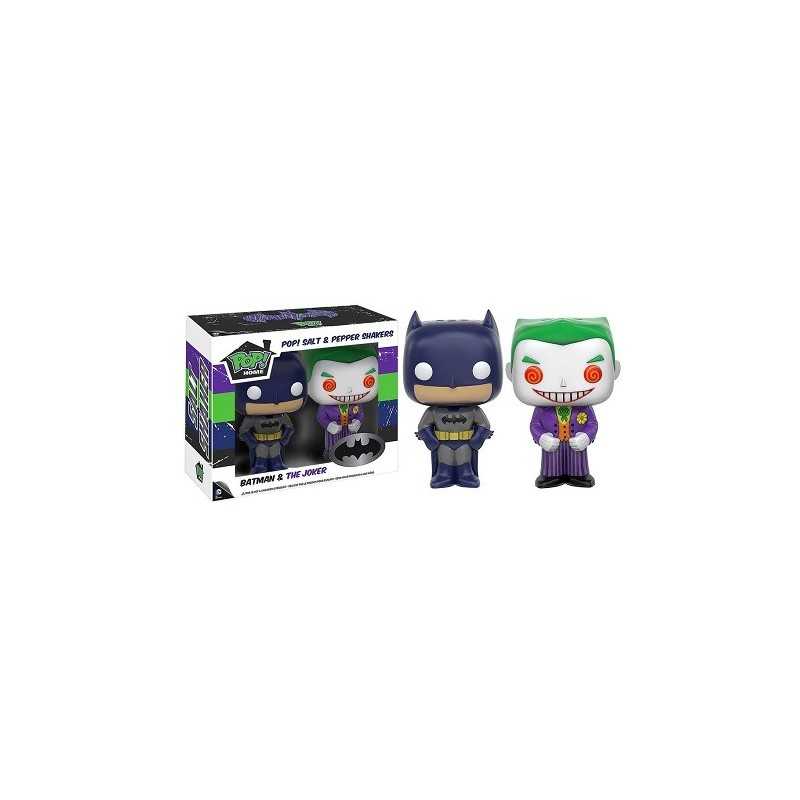Set salière et poivrière Pop Batman et Joker