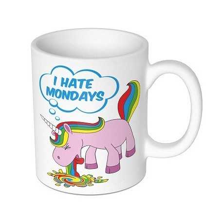 Mug Licorne I hate Monday