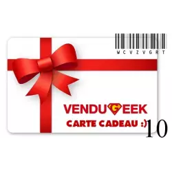 Nouvelle carte cadeau-10 - boutique geek - Cadeau Geek