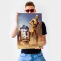 Poster Métal Star Wars épisode IV