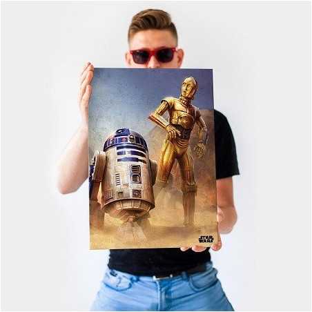 Poster Métal Star Wars épisode IV