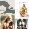 Collier œuf de dragon Game Of Thrones