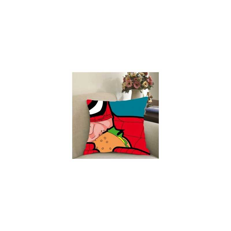Taies d'oreiller coussin Pop Art Super héros - boutique geek - Cadeau Geek