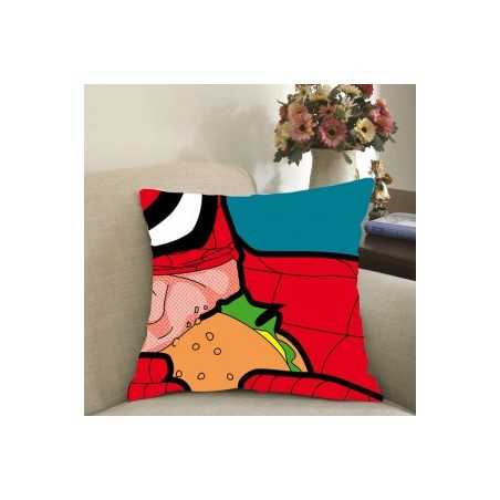 Taies d'oreiller coussin Pop Art Super héros - boutique geek - Cadeau Geek Taies d'oreiller coussin Pop Art Super héros - boutique geek - Cadeau Geek