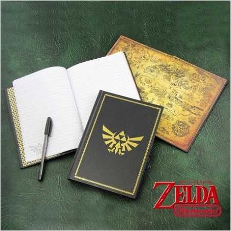 Carnet de note Hyrule Zelda - boutique geek - Cadeau Geek