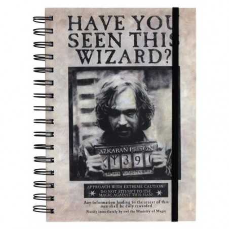 Carnet de notes Harry Potter Wanted