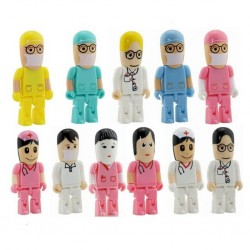 Clé usb Docteur Chirurgien et Infirmière - boutique geek - Cadeau Geek
