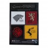 Magnets Game Of Thrones Maisons