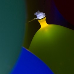 Guirlande lumineuse ballons multicolores