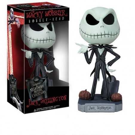 Figurine Bobble Head Jack Skellington - boutique geek - Cadeau Geek