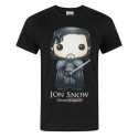 T-shirt Game Of Thrones Jon Snow Funko Pop
