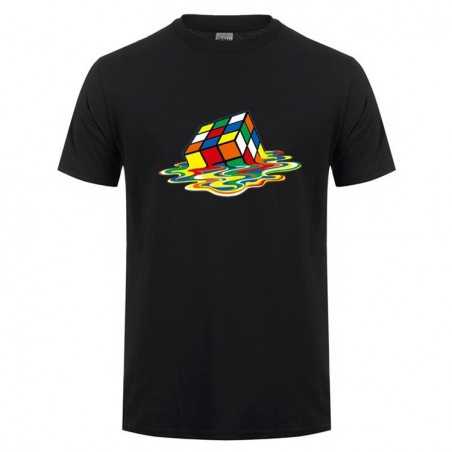 T-shirt Big Bang Theory Rubik's cube