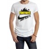 T-Shirt Fortnite jaune logo just play it