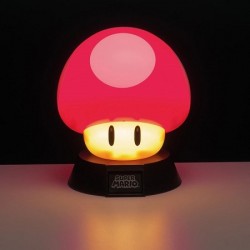 Mini Lampe 3D Champignon Super Mario