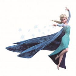 Sticker Reine des Neiges Elsa Défilement