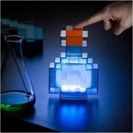 Lampe Potion Minecraft - boutique geek - Cadeau Geek