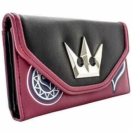 Portefeuille Kingdom Hearts Couronne - boutique geek - Cadeau Geek