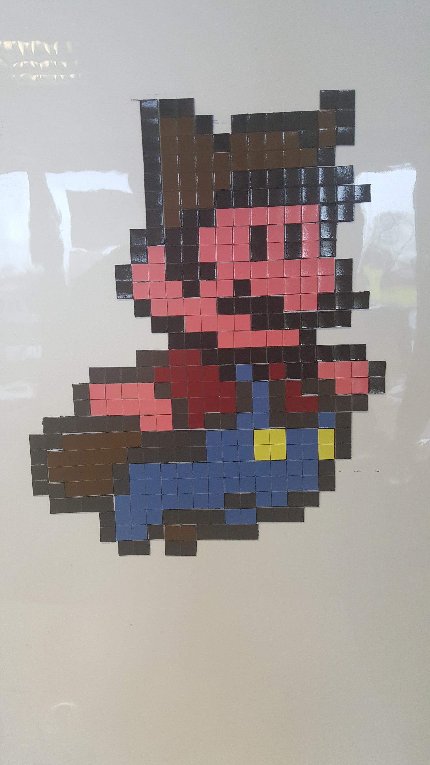 Magnets Mario pixels